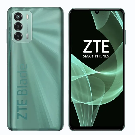 Celular Zte Blade V40 Vita Verde 128gb 3gb Ips Lcd 90hz Color Verde oscuro