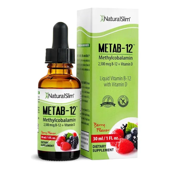 Naturalslim Metab-12 2500 Mcg Suplemento Dietético 30ml