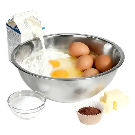 Tigela Inox Es 30cm Grande Redonda Cozinha 2l