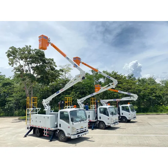 Grua Tipo Canasta Aislada