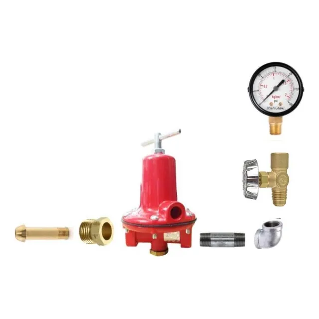 Kit Regulador Cms Alta Presion Gas 080