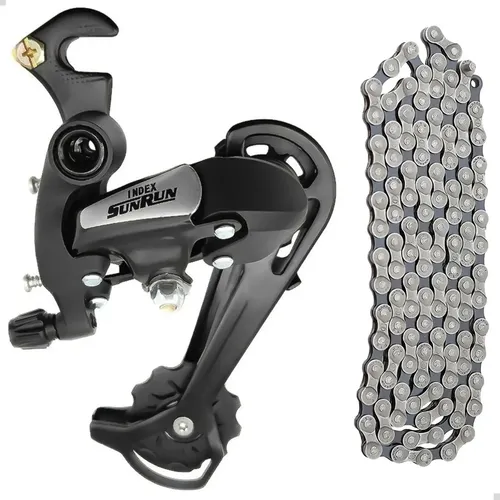 Cambio Traseiro Shimano Tourney Rd-tz400 C/gancheira | MercadoLivre