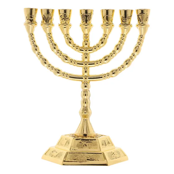 Soporte Judío Para 7 Candelabros Para Decorar