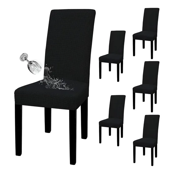Fundas Elásticas Impermeables Para Sillas De Comedor, Grande
