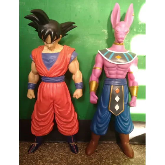 Muñecos Figura Set 2 Pza Dragon Ball Z 40cm Usado Como Nuevo