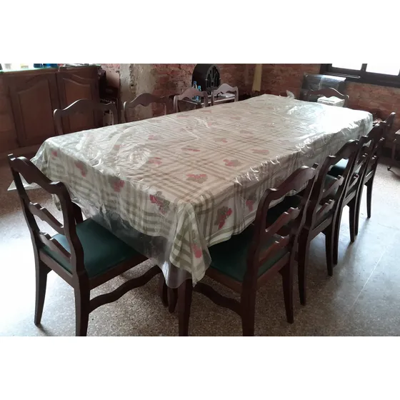 Juego De Comedor - Caoba - 10 Puestos - Mueble - Vintage 