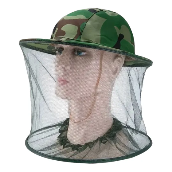 Sombrero Gorro De Pesca Apicultura Con Malla Mosquitero