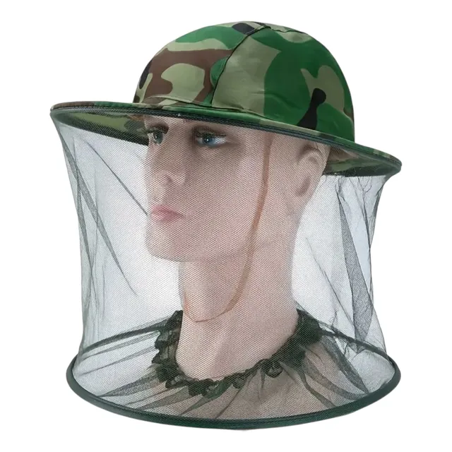 Sombrero Gorro De Pesca Apicultura Con Malla Mosquitero