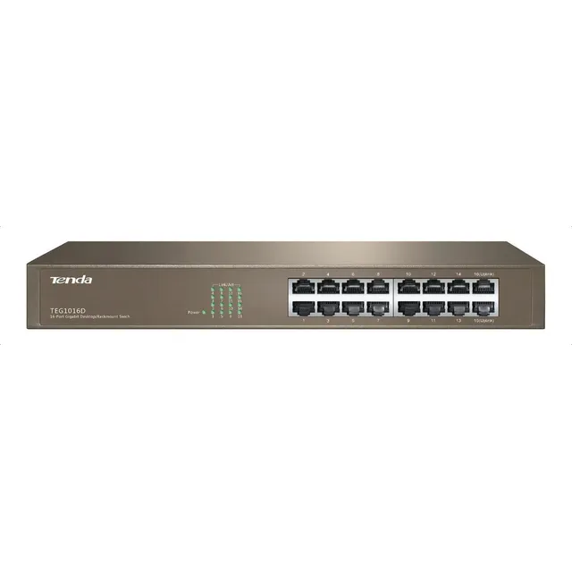 Switch Tenda TEG1016D serie Interruptores de red