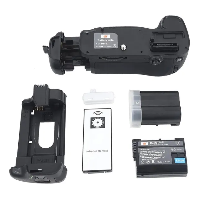 Bateria Grip Para Camar Nikon D600 Control 2 Batería En-el15