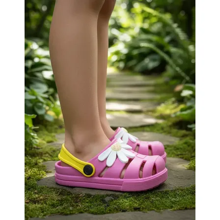 Sandália Babuche Infantil Menina Chinelo Confortável E Macio