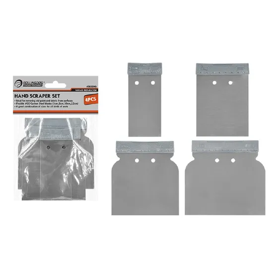 Juego De Raspadores Yeso Set X4 Unidades Rollingdog