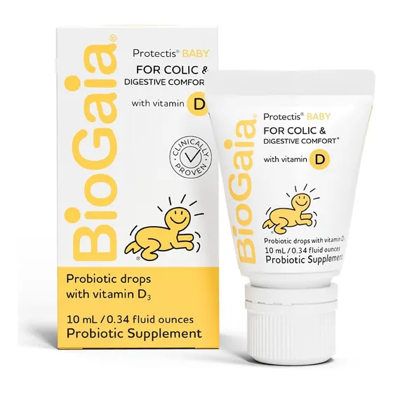 Gotas Probióticas Para Bebés Biogaia: Alivio De Cólicos Y Ga