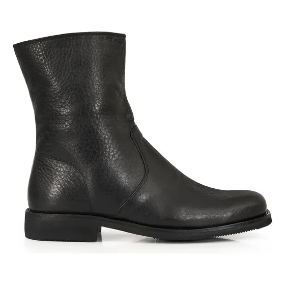 Bota Hombre Cuero Briganti Borcego Corderito Goma Hcbo00980
