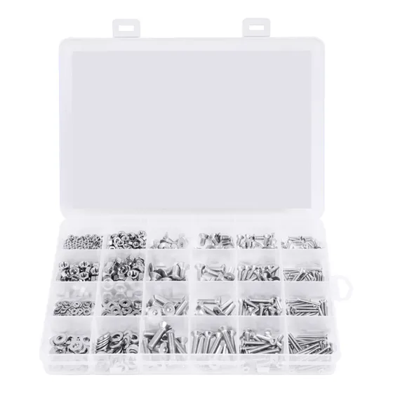 Kit De Tornillos De Acero Inoxidable M2 M3 M4 M5 880 Piezas