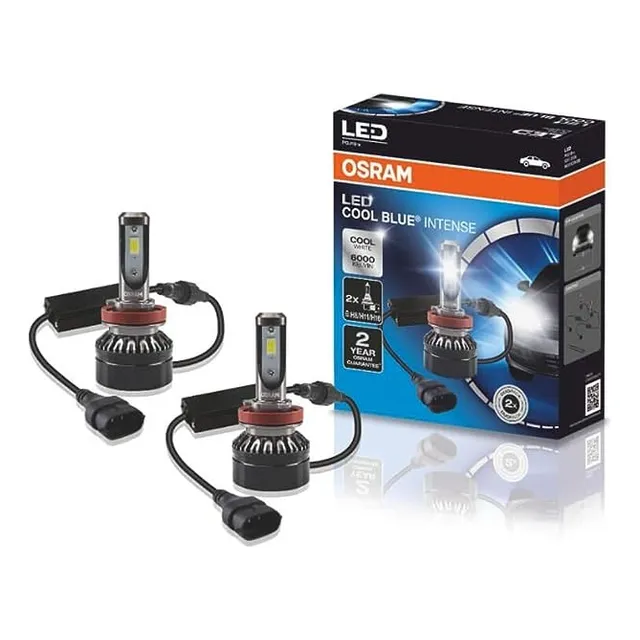 Kit Lámparas Cool Blue Intense Led  Osram H11/h16/h8 
