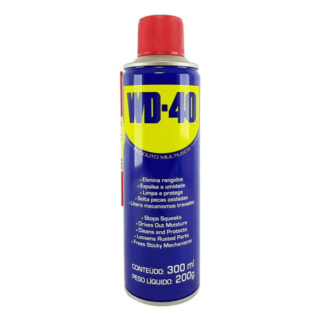 Wd 40 Desengripante Lubrificante Multiuso Spray 300ml Wd 40 Desengripante Lubrificante Multiuso Spray 300ml