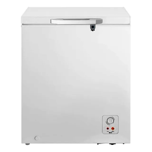 Congelador horizontal Hisense FC50D6AWX blanco 141.584L 127V