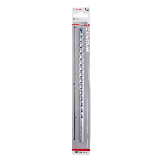 Broca Para Concreto Bosch Cyl-5 Ø1/4 X8 X10