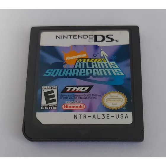 Bob Esponja Atlantis Squarepants Nintendo Ds