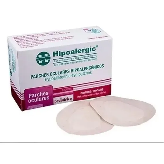 Parche Ocular Adhesivo Hipoalergic Pediatrico Cajax20u