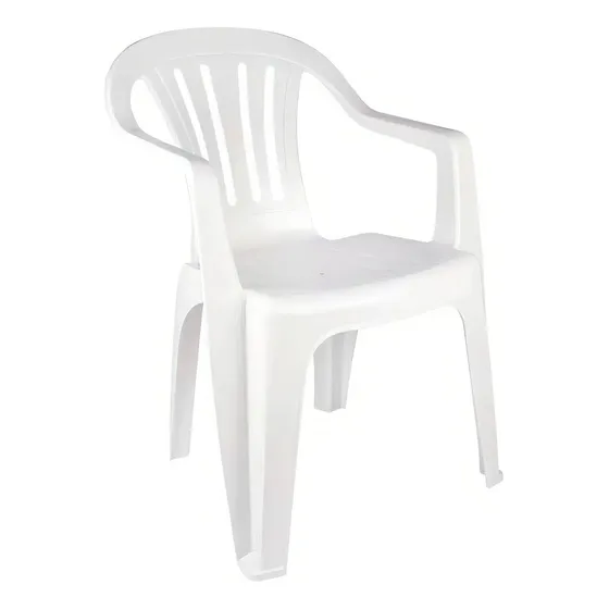 Silla de plástico blanca Bela Vista 182kg 15151101 Mor