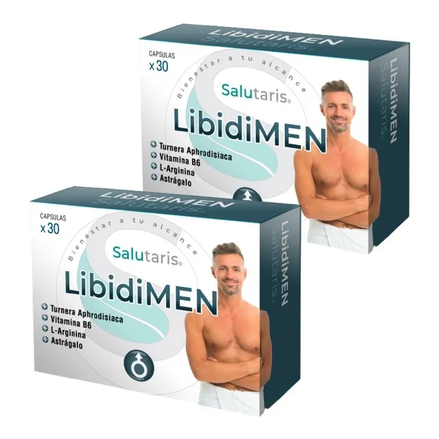 Libidimen Tratamiento Para Aumentar Libido 30 Dias X 2 Cajas