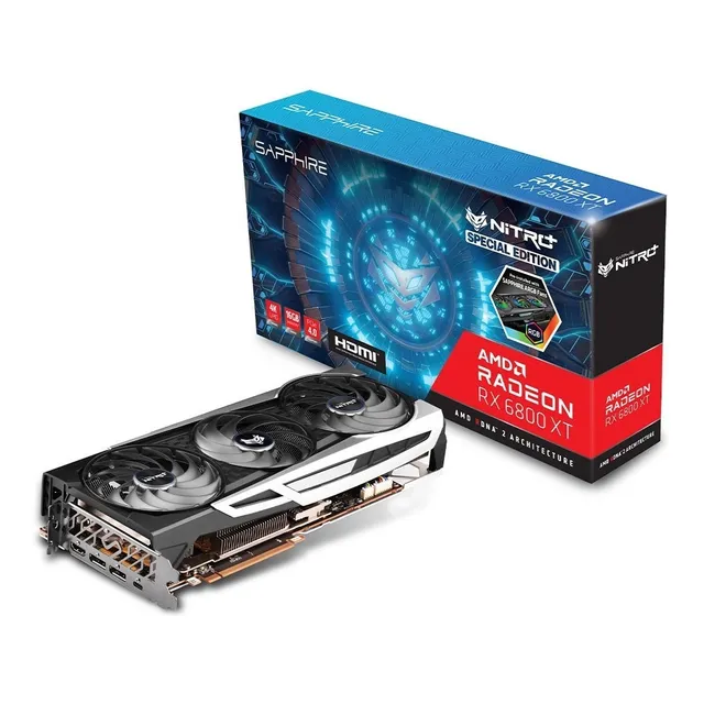 Sapphire Amd Radeon Rx 6800 Xt 16gb Nitro Edition