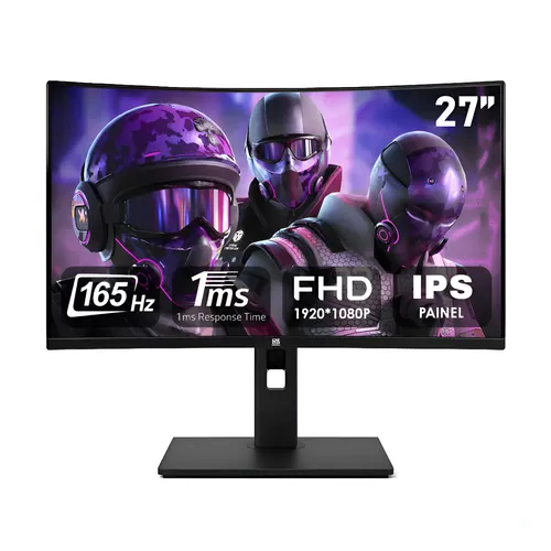 Monitor Gamer Mancer Valak Zx181, 27 Pol, Va, Curvo, Fhd 1ms