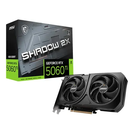 Placa De Vídeo Msi Geforce Rtx 5060 Ti 8gb Shadow 2x Gddr7