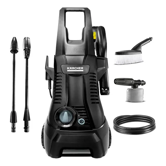 Hidrolavadora eléctrica Kärcher K2 Car Black 19940520 negra de 1.2kW con 110bar de presión máxima 220V - 50Hz/60Hz