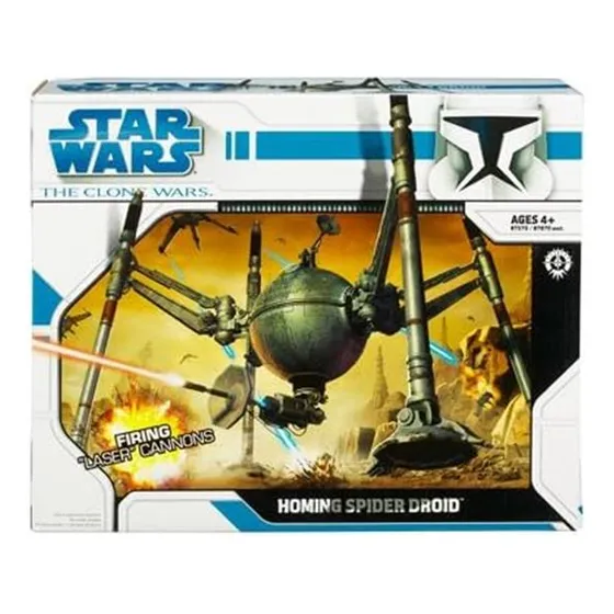 Hasbro Star Wars 3,75 Homing Spider Droid Veículo