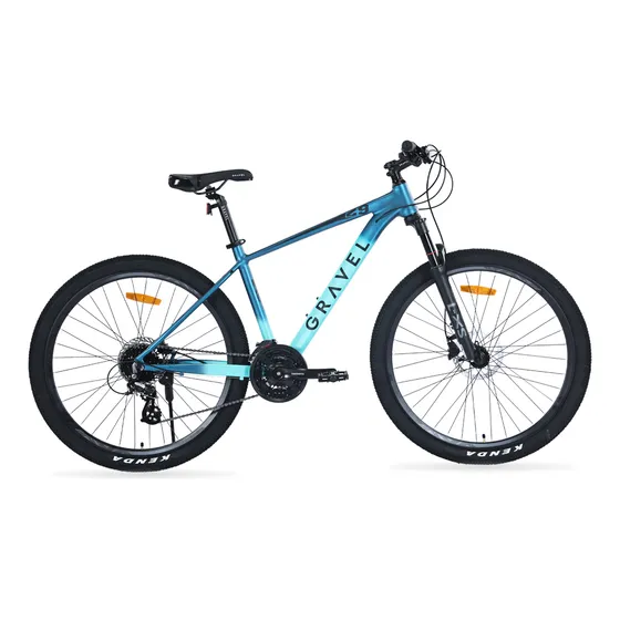 Bicicleta Gravel Andes Mtb De Montaña R29 24v Shimano Altus Color Azul Tamaño Del Cuadro 17