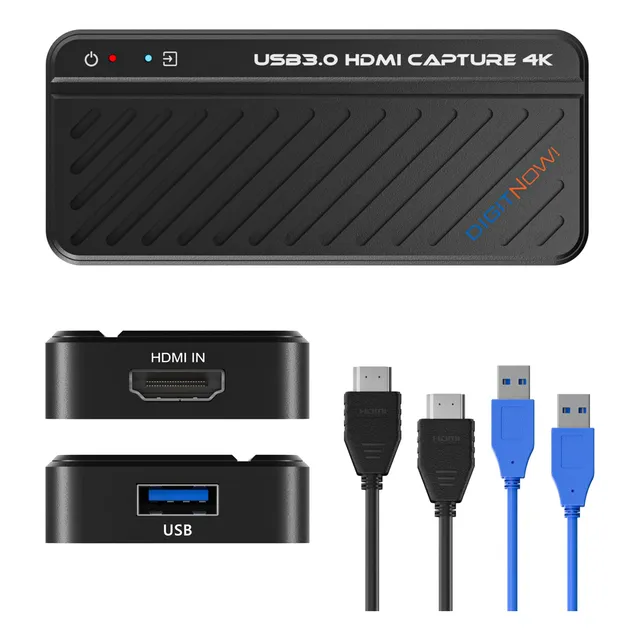 Tarjeta Captura Video Hdmi 4k Usb 3.0 Para Streaming Y Juego