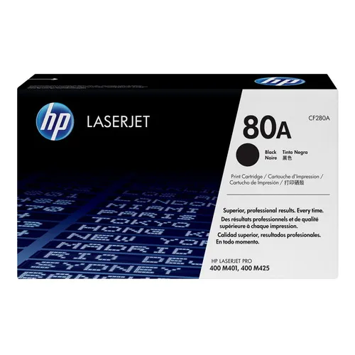 Tinta Hp CF280A Color Negro