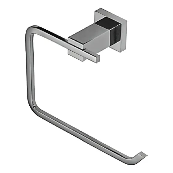 Accesorios Hidromet Toallero Aro Geometry Cromado