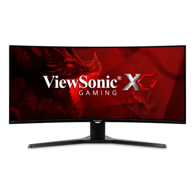 Monitor Gamer Curvo Viewsonic Vx3418-2kpc Led 34  Quad Hd