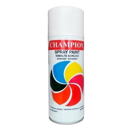 Pintura En Spray Rojo Fuego Champion 415cc