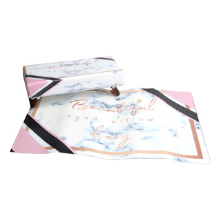 Almohada De Cuero Para Mesa De Decoración De Uñas Con Almohada De Cuero Para Mesa De Decoración De Uñas Con