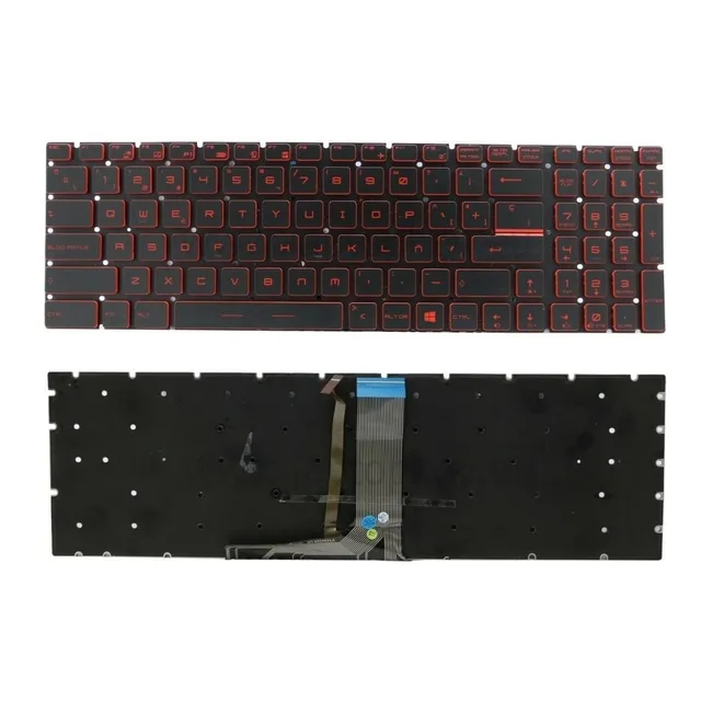 Teclado Compatible Con Msi Gl62 Gl72 Gl62m Gl72m Backlight