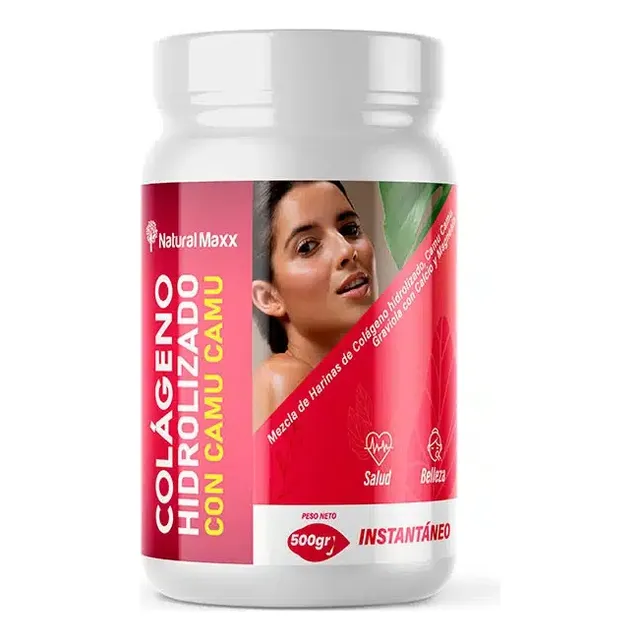 Colageno Hidrolizado Camu Camu Naturalmaxx Polvo 500gr