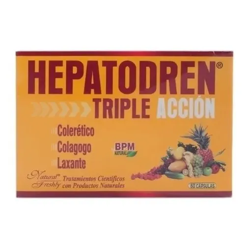 Hepatodren Triple Accion X60cap