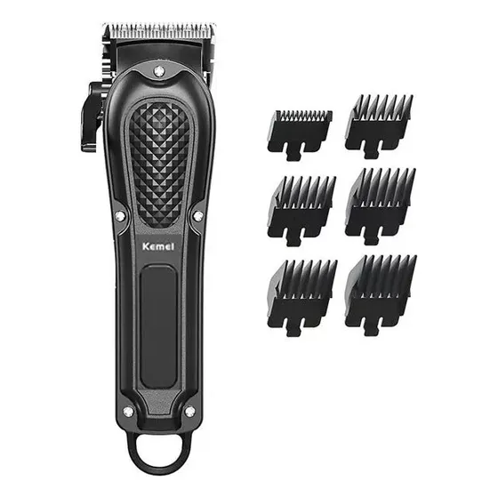 Maquina De Afeitar Kemei Inalambrica Recargable Profesional 