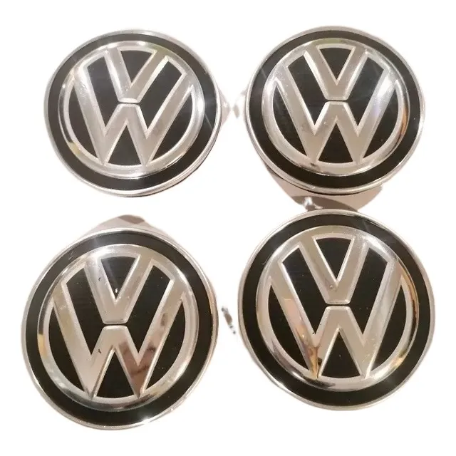 4 Centros Rines Jetta Golf Mk7 Tiguan 19-21 Originales Volks