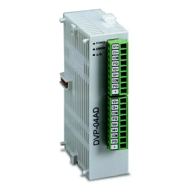 Dvp04ad-s - Modulo 4 Entradas Analógicas Plc Delta 20ma 10v