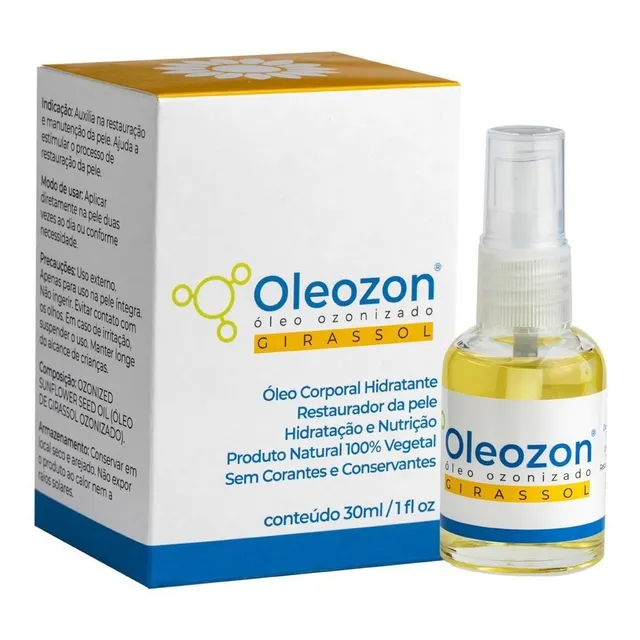 Óleo De Ozônio Super Concentrado 30ml