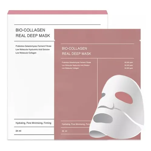 Mascarilla Biodance Bio Collagen Real Deep, 4 Unidades/caja
