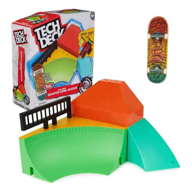 Set Finger Skate Tech Deck X-connect Rampa Patineta Dedos