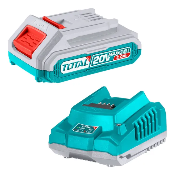 Batería Litio Ion 2.0ah + Cargador Rápido - Línea 20v Total