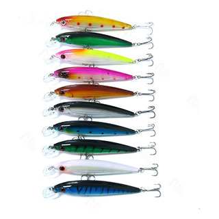 10 Piezas Señuelos Para Pesca De Río Currican 11cm 10 Piezas Señuelos Para Pesca De Río Currican 11cm